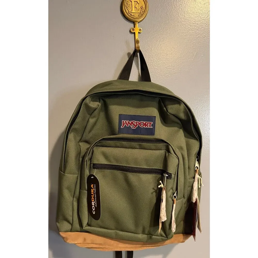 NWT JanSport Right Pack Backpack - Cargo Green